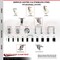 Service Caster 4 Inch 316SS Nylon Wheel Swivel 10mm Threaded Stem Caster Set Brake SCC SCC-SS316TS20S414-NYS-TLB-M1015-4 - alternate 3